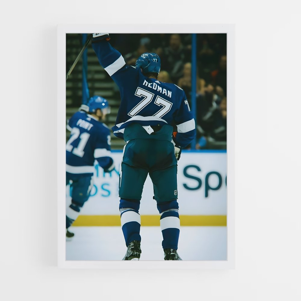 Poster Champion à la Lutte – affiche Hockey sur glace (vue 3)